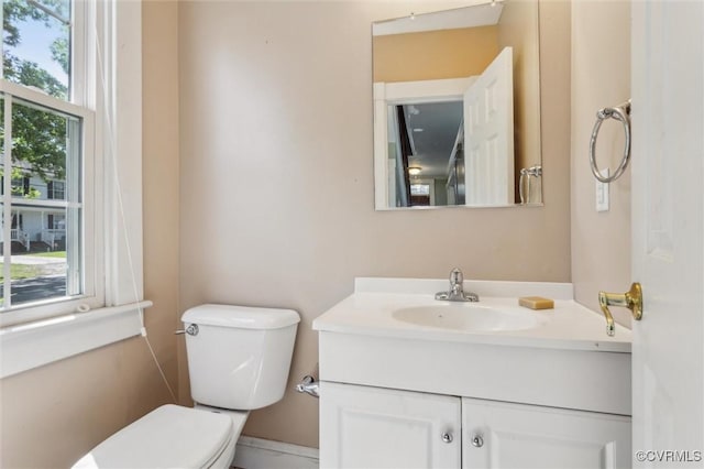 3608 Shell Rd, Newport News, VA 23661 - half bathroom featuring toilet and vanity