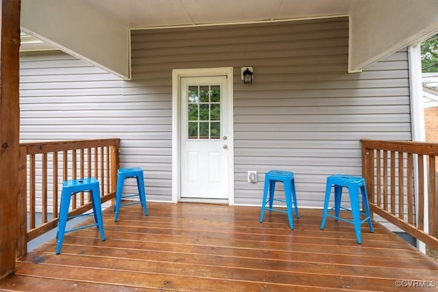 1808 N 20th St, Richmond, VA 23223 - view of wooden terrace