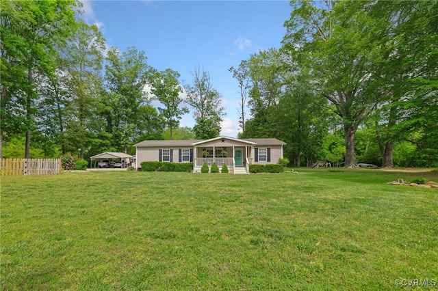 14231 Dykeland Rd, Amelia Courthouse, VA 23002 - single story home with a carport