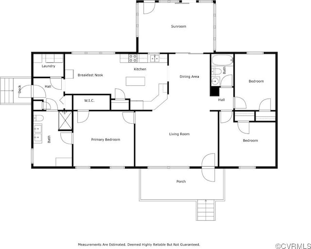 14231 Dykeland Rd, Amelia Courthouse, VA 23002 - view of home floor plan