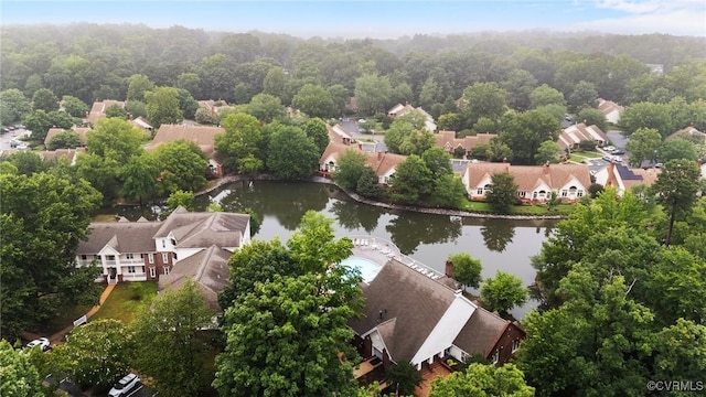 3110 Lake Shire Ct Unit 3110, Richmond, VA 23235 - aerial view of residential area featuring a large body of water
