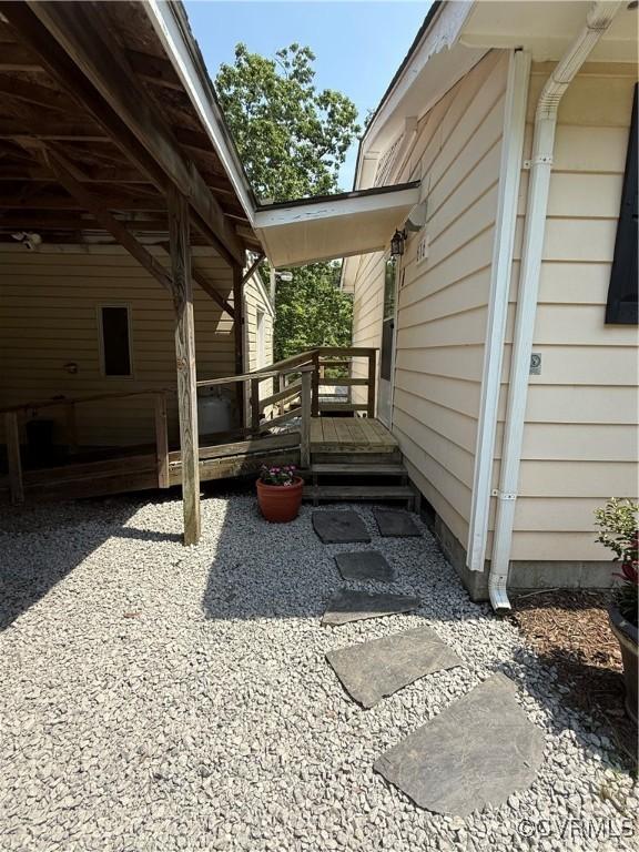 616 Long Point Ln, Topping, VA 23169 - view of patio