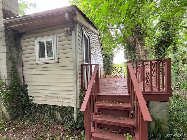 511 Hannon St, Petersburg, VA 23803 - view of deck