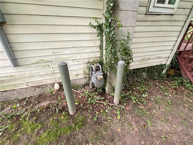 511 Hannon St, Petersburg, VA 23803 - exterior view of gas meter