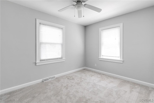 2149 Park Ln, Henrico, VA 23230 - unfurnished room with light colored carpet and a ceiling fan