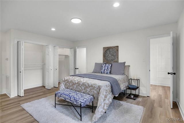7709 Yolanda Rd, Henrico, VA 23229 - bedroom with light wood finished floors and recessed lighting