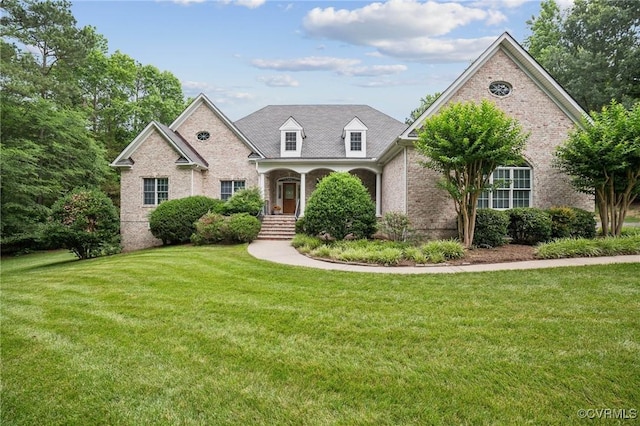 3631 Cannon Ridge Ct, Midlothian, VA 23113 - view of front of house featuring brick siding and a front lawn