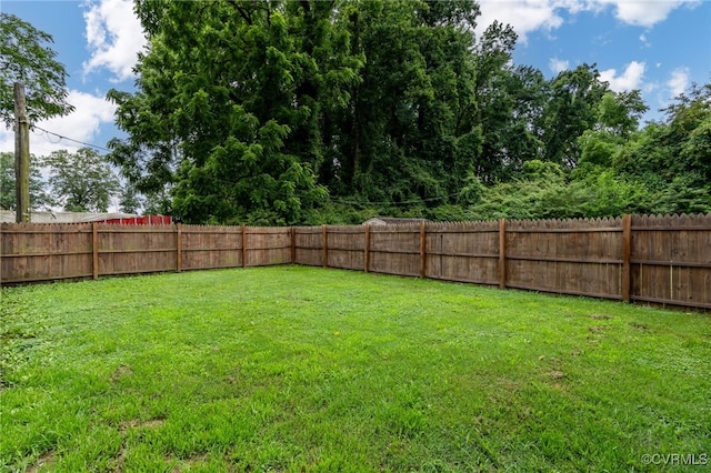 3315 Romancoke Ave, West Point, VA 23181 - view of fenced backyard