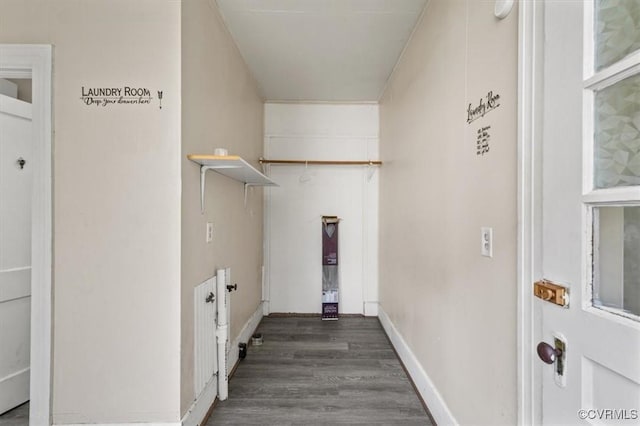 224 Hamilton Ave, Colonial Heights, VA 23834 - washroom featuring wood finished floors and baseboards