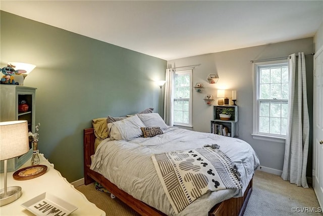 813 Spirea Rd, North Chesterfield, VA 23236 - bedroom featuring baseboards and light carpet