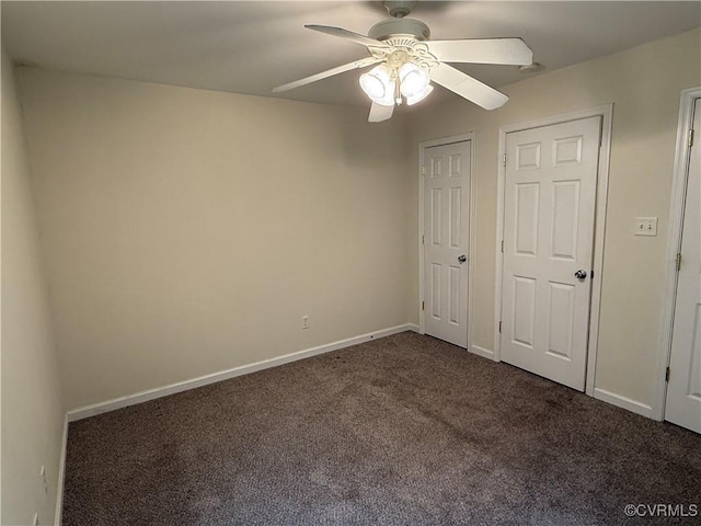 14005 Cooperton Cir, Chester, VA 23836 - unfurnished bedroom with carpet flooring and ceiling fan
