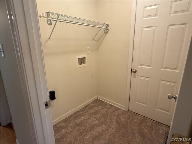 14005 Cooperton Cir, Chester, VA 23836 - laundry room featuring hookup for a washing machine and baseboards