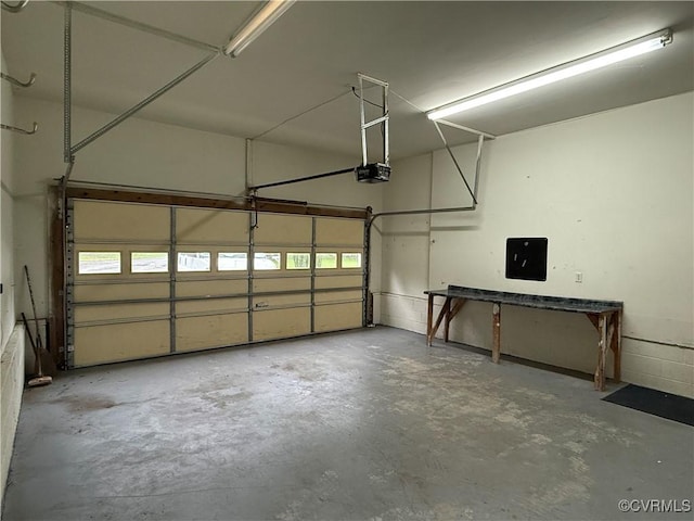 14005 Cooperton Cir, Chester, VA 23836 - garage with a garage door opener and electric panel