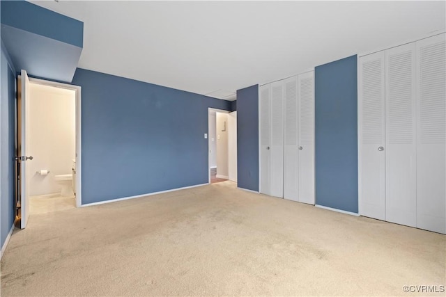 21 Rock Garden Ln, Henrico, VA 23228 - unfurnished bedroom with carpet and two closets