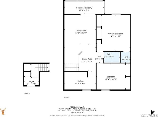 21 Rock Garden Ln, Henrico, VA 23228 - view of floor plan / room layout