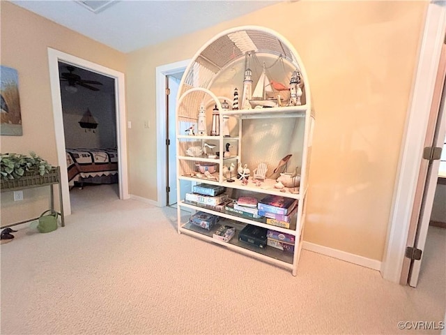 4030 Wellfords Wharf Rd, Warsaw, VA 22572 - corridor featuring carpet