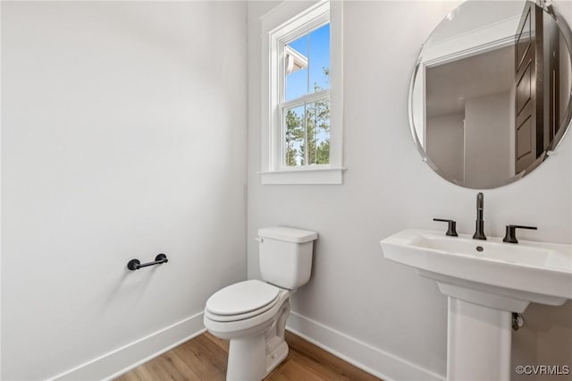 5-6 Pocahontas Trl, Providence Forge, VA 23089 - bathroom with baseboards and wood finished floors
