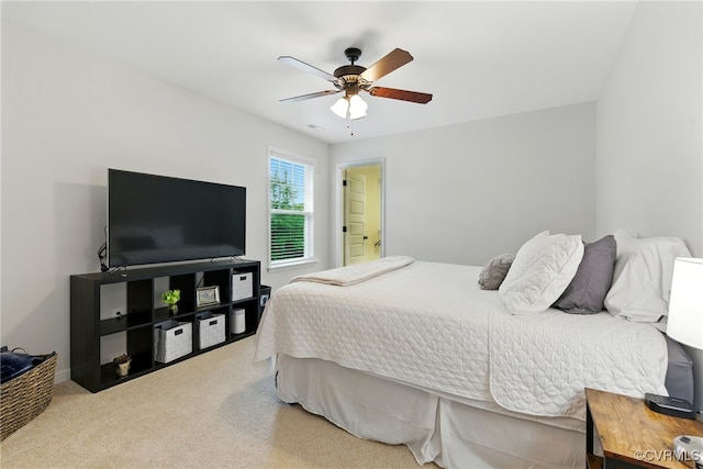 2201 Vandover Rd, Henrico, VA 23229 - bedroom with carpet and ceiling fan