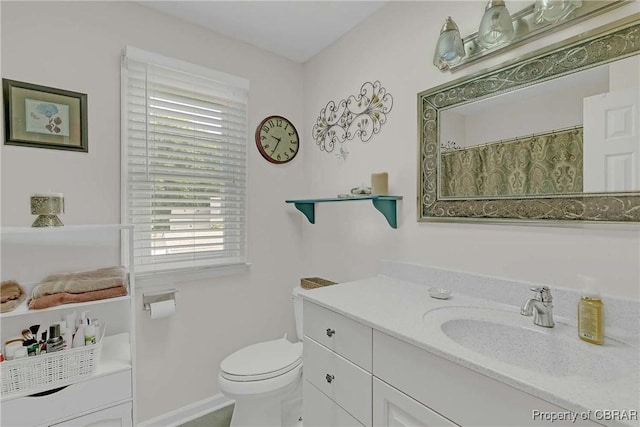 6661 Powhatan Dr, Hayes, VA 23072 - full bathroom featuring vanity and toilet