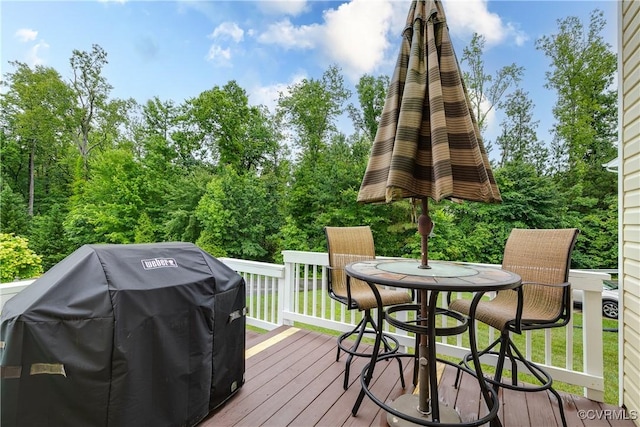 14812 Diamond Creek Ter, Chesterfield, VA 23113 - deck featuring grilling area and outdoor dining area