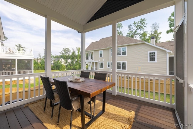 15813 Maclear Dr, Midlothian, VA 23112 - deck with outdoor dining area