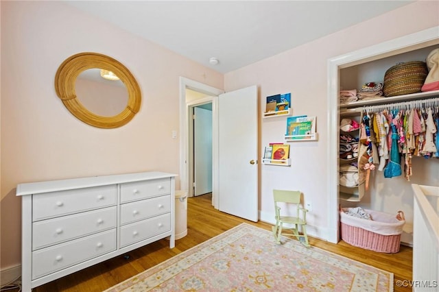 8507 Hanford Dr, Henrico, VA 23229 - bedroom with wood finished floors and a closet