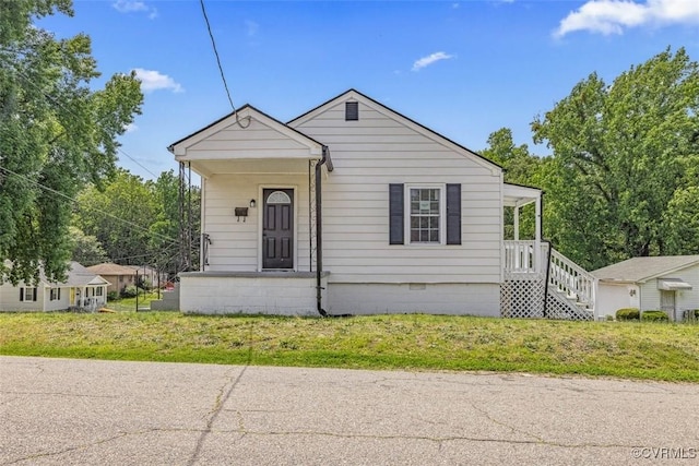 1505 Floyd St, Petersburg, VA 23803 - view of front of house with crawl space