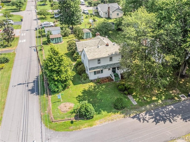 414 John St, Ashland, VA 23005 - drone / aerial view