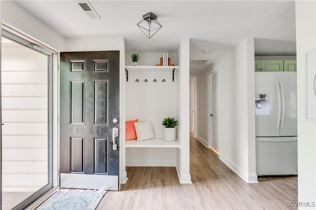 4814 Mill Park Ct, Glen Allen, VA 23060 - mudroom with wood finished floors and baseboards