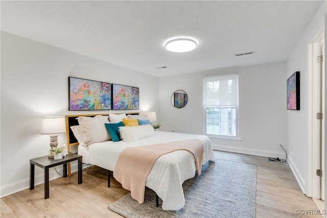 4814 Mill Park Ct, Glen Allen, VA 23060 - bedroom featuring light wood-style floors and baseboards