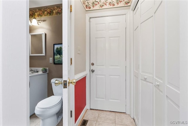 14106 Pensive Pl, Midlothian, VA 23112 - bathroom featuring toilet and tile patterned floors