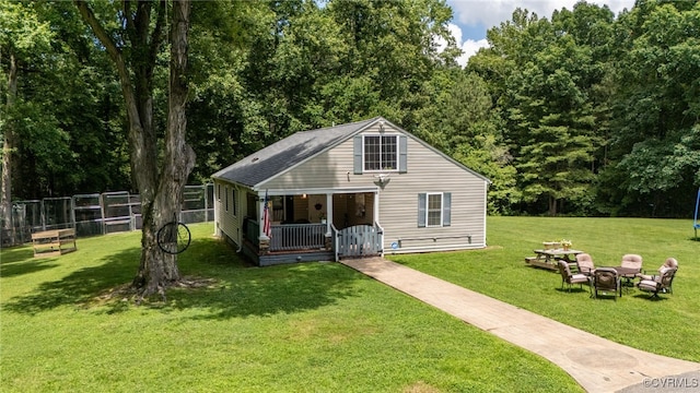 12900 Spring Run Rd, Midlothian, VA 23112 - rear view of property