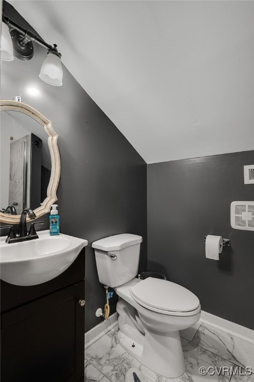 12900 Spring Run Rd, Midlothian, VA 23112 - bathroom with marble finish flooring and vanity
