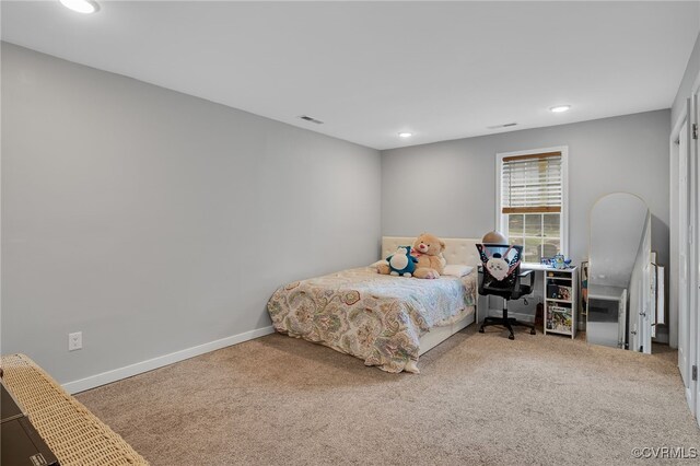 12900 Spring Run Rd, Midlothian, VA 23112 - carpeted bedroom featuring recessed lighting and baseboards