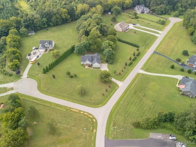 1130 Sparrows Ln, Powhatan, VA 23139 - aerial view of property and surrounding area featuring rural landscape