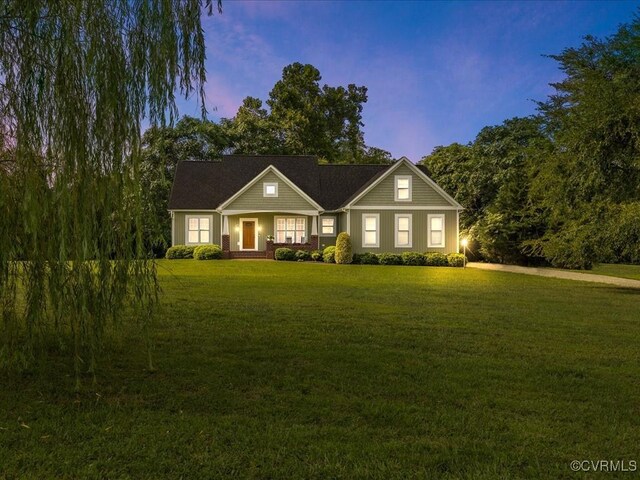 1130 Sparrows Ln, Powhatan, VA 23139 - view of front of property featuring a front lawn