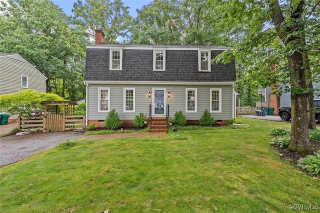 4709 Tameo Ct, Glen Allen, VA 23060 - dutch colonial with a chimney, a shingled roof, crawl space, and asphalt driveway