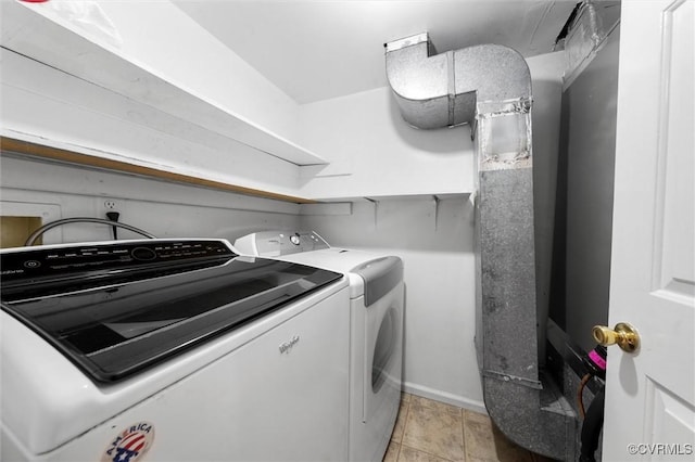 4709 Tameo Ct, Glen Allen, VA 23060 - laundry area with separate washer and dryer and baseboards