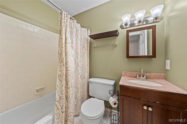4709 Tameo Ct, Glen Allen, VA 23060 - full bathroom featuring vanity and shower / tub combo with curtain