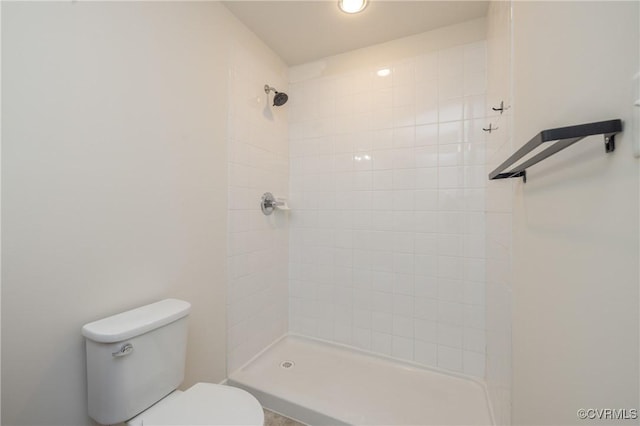 1712 Binford Ct, Cobbs Creek, VA 23223 - bathroom featuring toilet and a tile shower