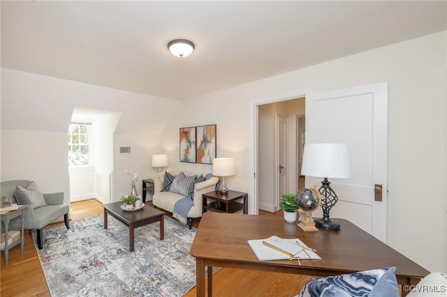 4024 W Grace St, Richmond, VA 23230 - living room featuring light wood finished floors
