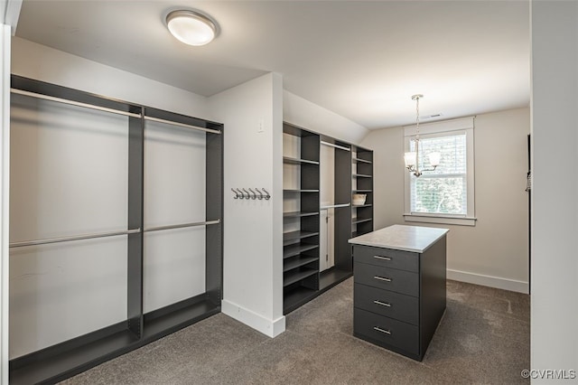 9377 Magnolia Blossom Rd, Ashland, VA 23005 - spacious closet featuring dark carpet