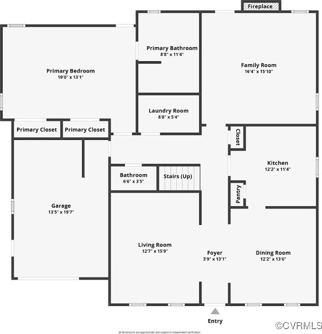 13905 Durhamshire Ln, Midlothian, VA 23113 - view of room layout
