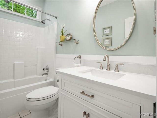 4416 Killiam Ct, Henrico, VA 23060 - bathroom with vanity and  shower combination