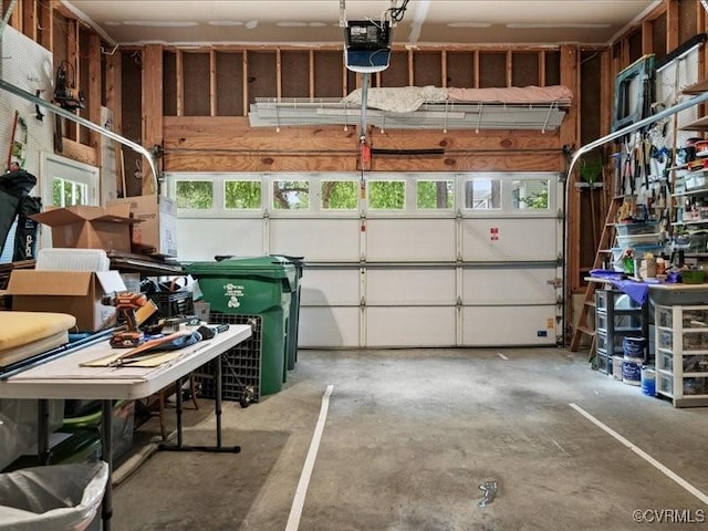 4416 Killiam Ct, Henrico, VA 23060 - garage featuring a garage door opener