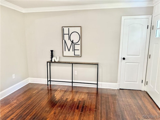 7335 Cherokee Rd, Richmond, VA 23225 - unfurnished room with hardwood / wood-style floors and ornamental molding