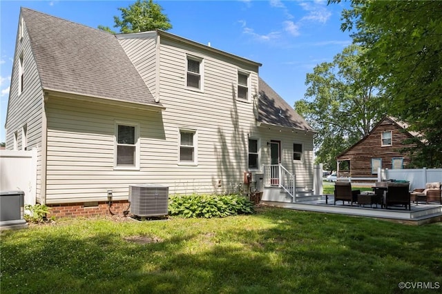 6521 N Midview Rd, Henrico, VA 23231 - rear view of house with a shingled roof