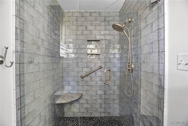 8327 Fulham Ct, Richmond, VA 23227 - bathroom featuring a shower stall