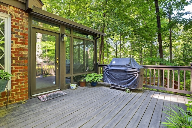 8327 Fulham Ct, Richmond, VA 23227 - deck featuring a grill