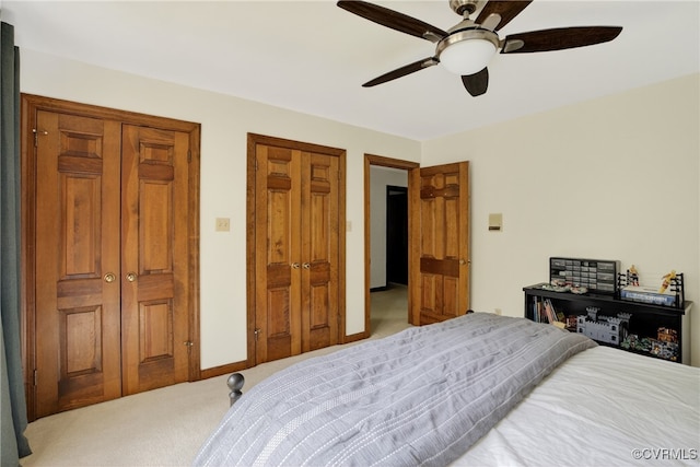 8327 Fulham Ct, Richmond, VA 23227 - bedroom featuring carpet and a ceiling fan